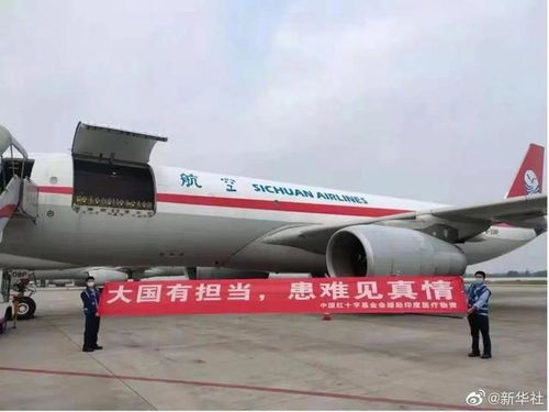 中國給印度捐贈的物資上,印著這八個字 命運與共,戰(zhàn)勝疫情